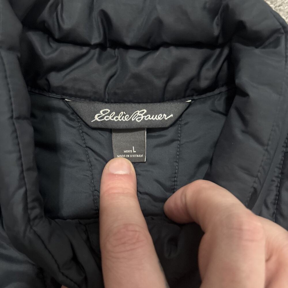 Eddie Bauer Mens Emberlite Hybrid Lightweight Puffer Vest Size Large - Picture 3 of 5